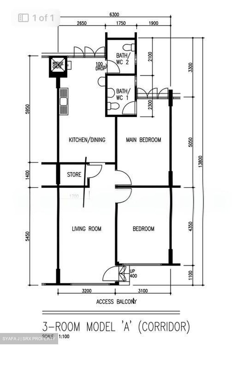 Blk 814 Tampines Polyview (Tampines), HDB 3 Rooms #579918481